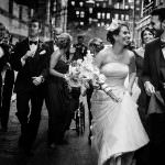 Quirky and colorful dinosaur-themed Boston Museum of Science wedding in Boston, MA