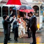Boston Lenox Hotel wedding photos on a rainy fall wedding day