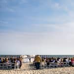 Wychmere wedding on the beach in Harwich Port, MA