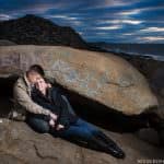 Halibut Point State Park Engagement photos in Rockport, Massachusetts