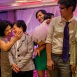 W Hotel Boston wedding ceremony photos and traditional Boston Vietnamese wedding ceremony