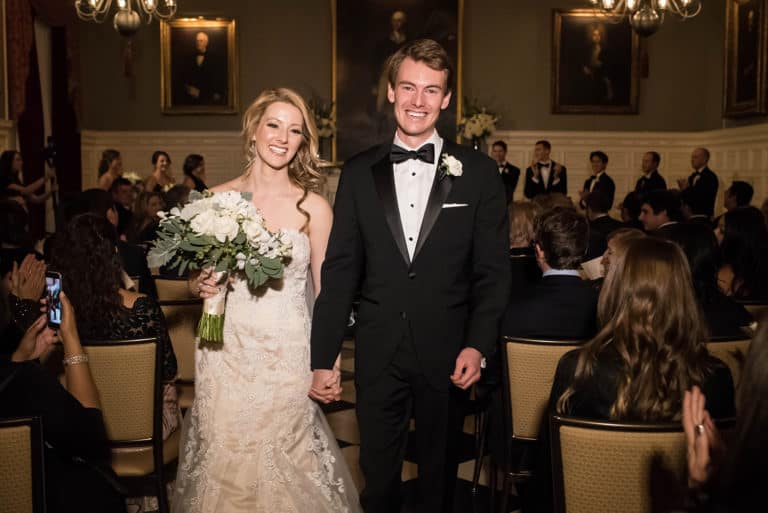 Harvard Club of Boston wedding