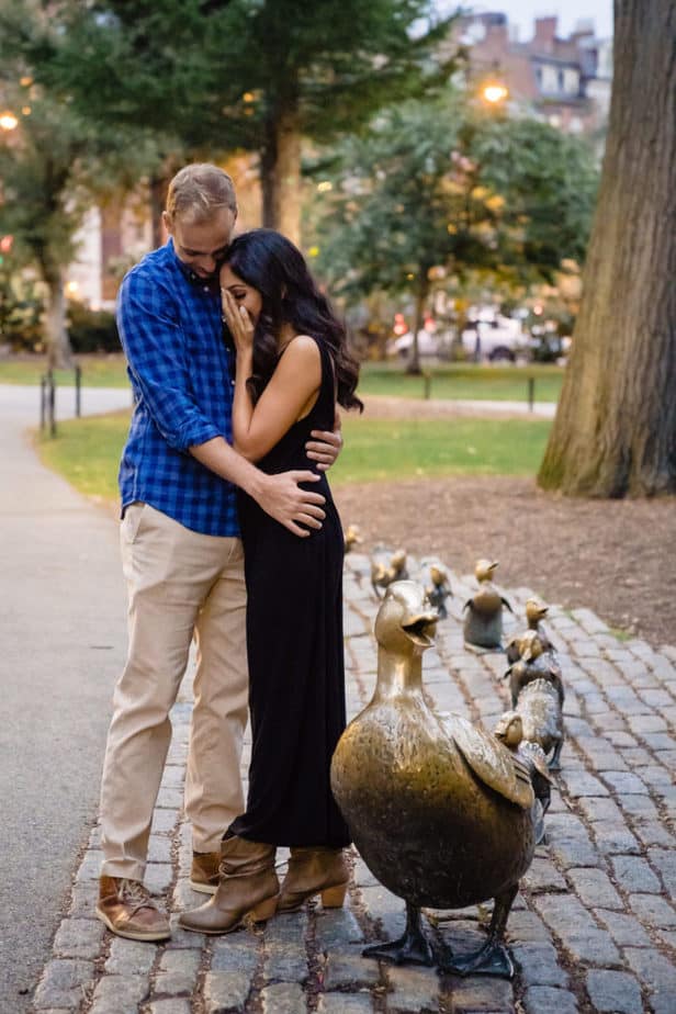 Boston Proposal Photos in Boston Common by Nicole Chan Photography