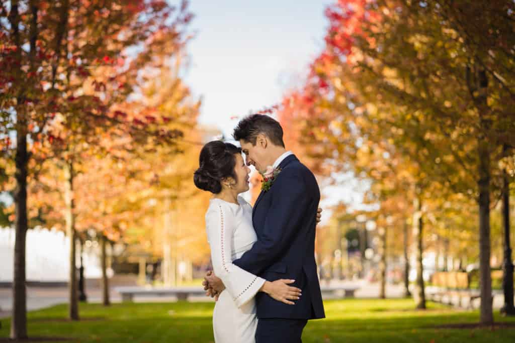 Quincy, MA City Hall wedding photos by Nicole Chan Photography