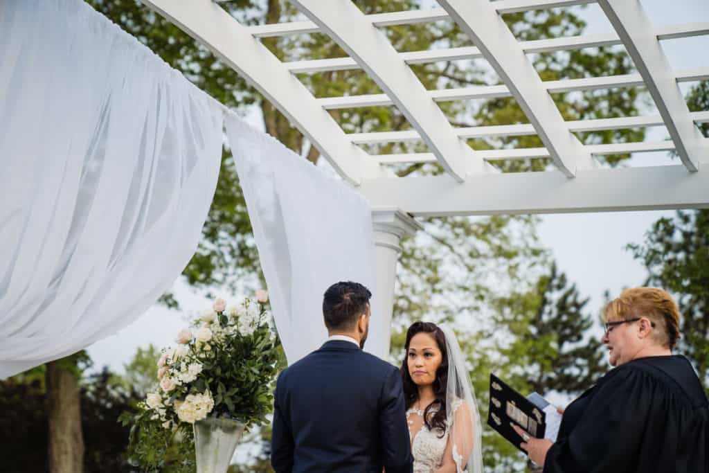 The Villa at Ridder Country Club Outdoor and Tent Wedding by Boston Wedding Photographer Nicole Chan Photography