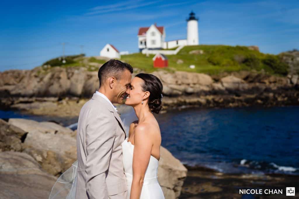 Maine wedding photographer by Nicole Chan Photography