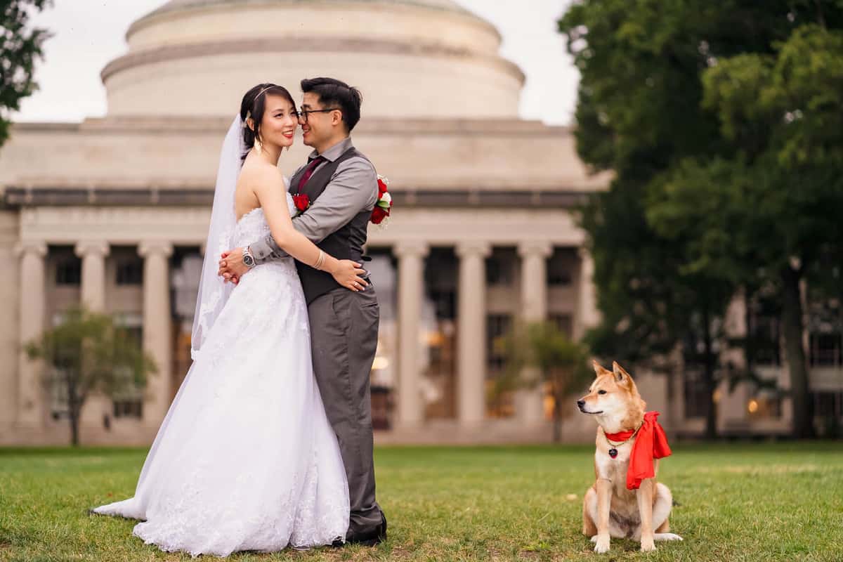 Boston micro wedding at MIT