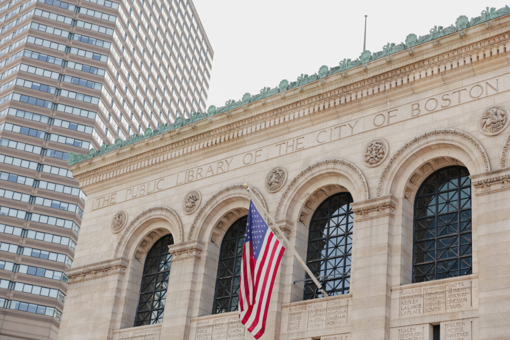 Boston Public Library Wedding Madison&David Nicole Chan Photo Video