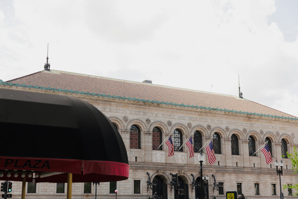 Boston Public Library Wedding Madison&David Nicole Chan Photo Video