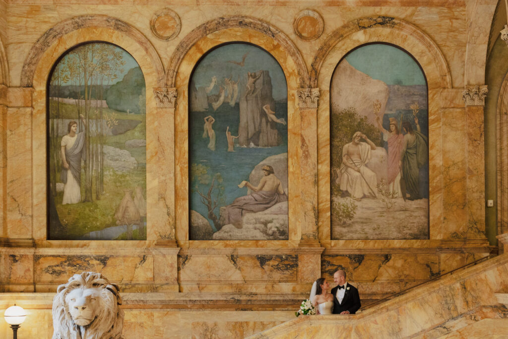 Boston Public Library Wedding Madison&David Nicole Chan Photo Video
