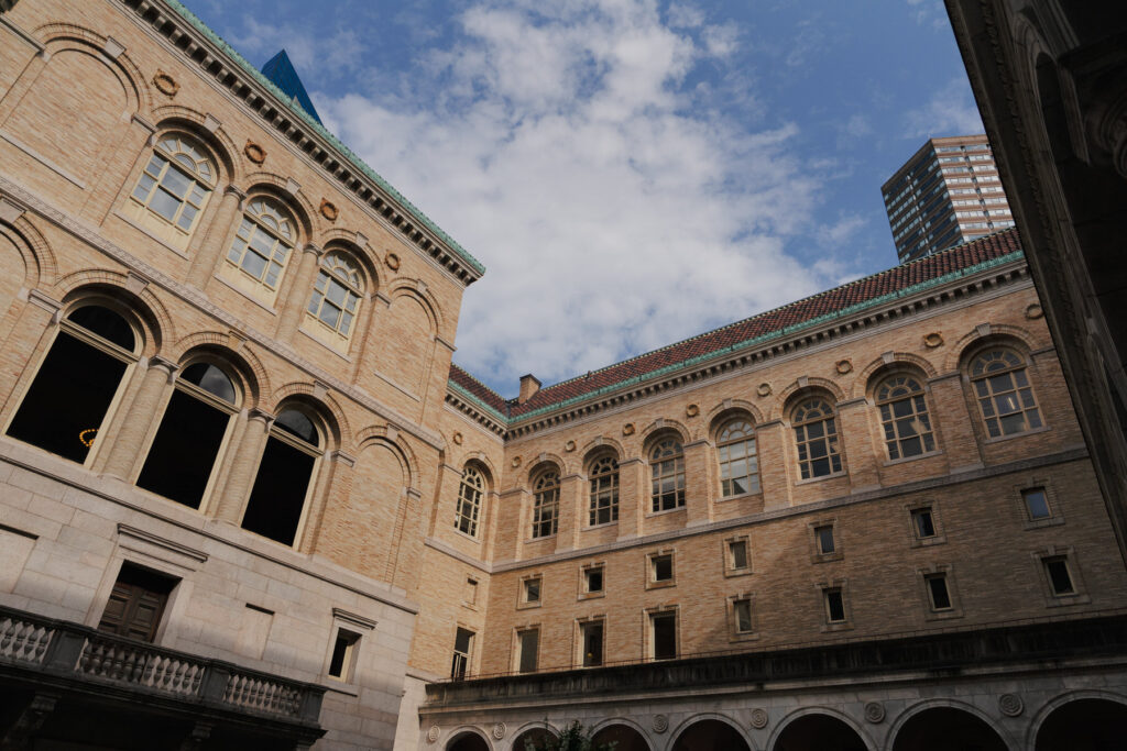 Boston Public Library Wedding Madison&David Nicole Chan Photo Video