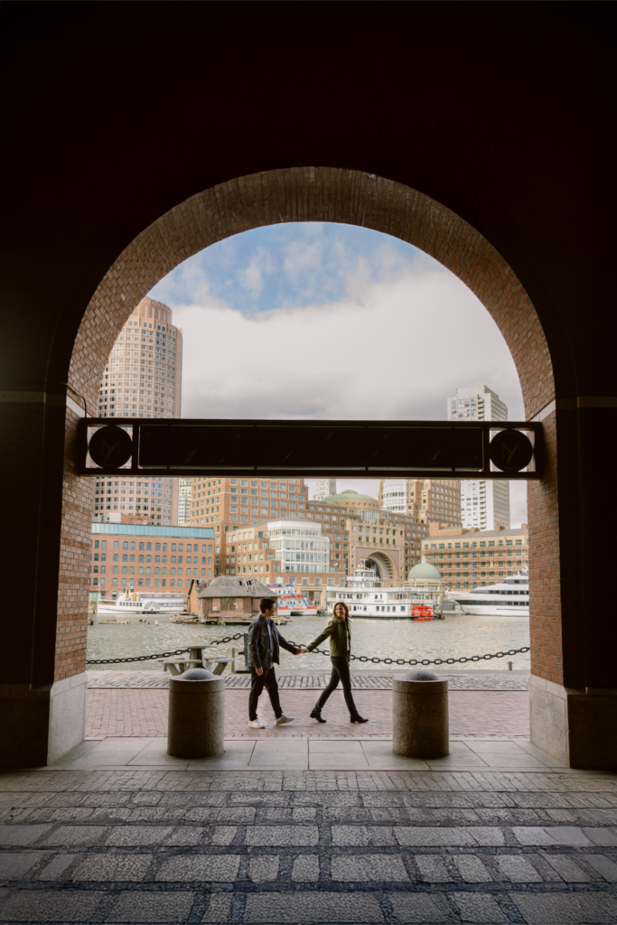 Seaport Engagement Photos