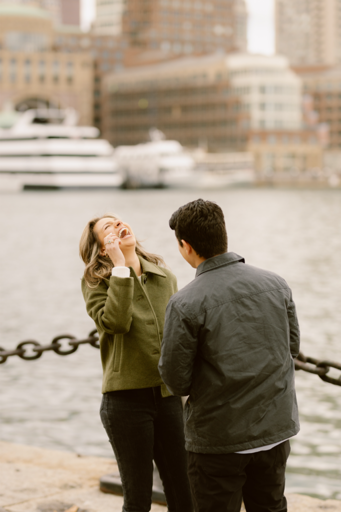Seaport Engagement Photos